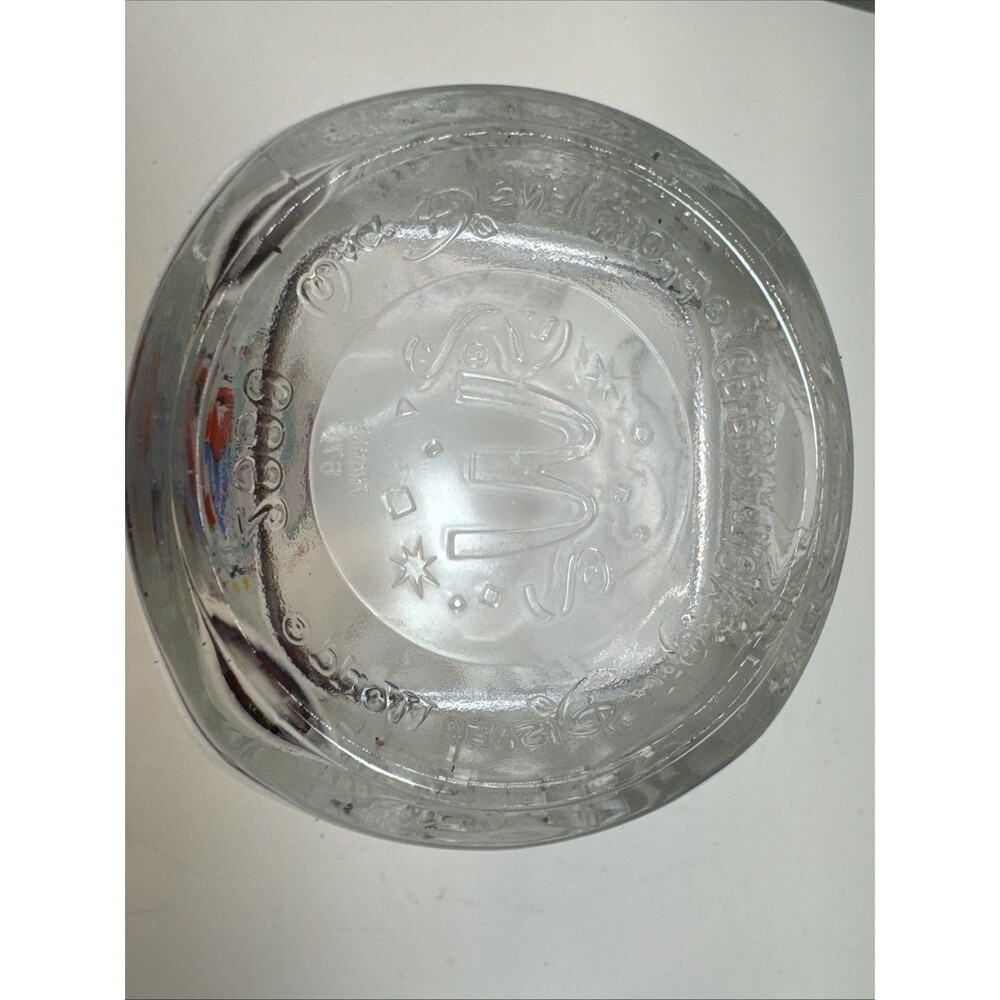 Vintage 2000 McDonalds Mickey Mouse Disney World Parks Millenium 3 Glass Set - Picture 11 of 12